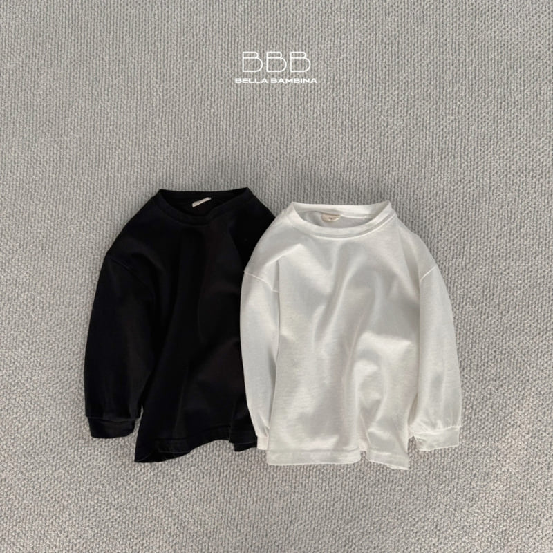 Bella Bambina - Korean Children Fashion - #childrensboutique - Plain Boxy Tee