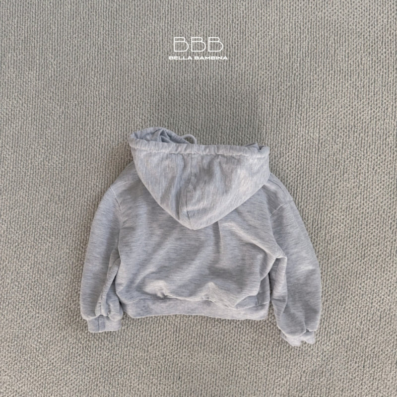 Bella Bambina - Korean Children Fashion - #childrensboutique - Heavy Crop Hooded Zip-up Jumper - 10