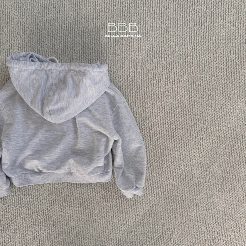 Bella Bambina - Korean Children Fashion - #designkidswear - Heavy Crop Hooded Zip-up Jumper - 11