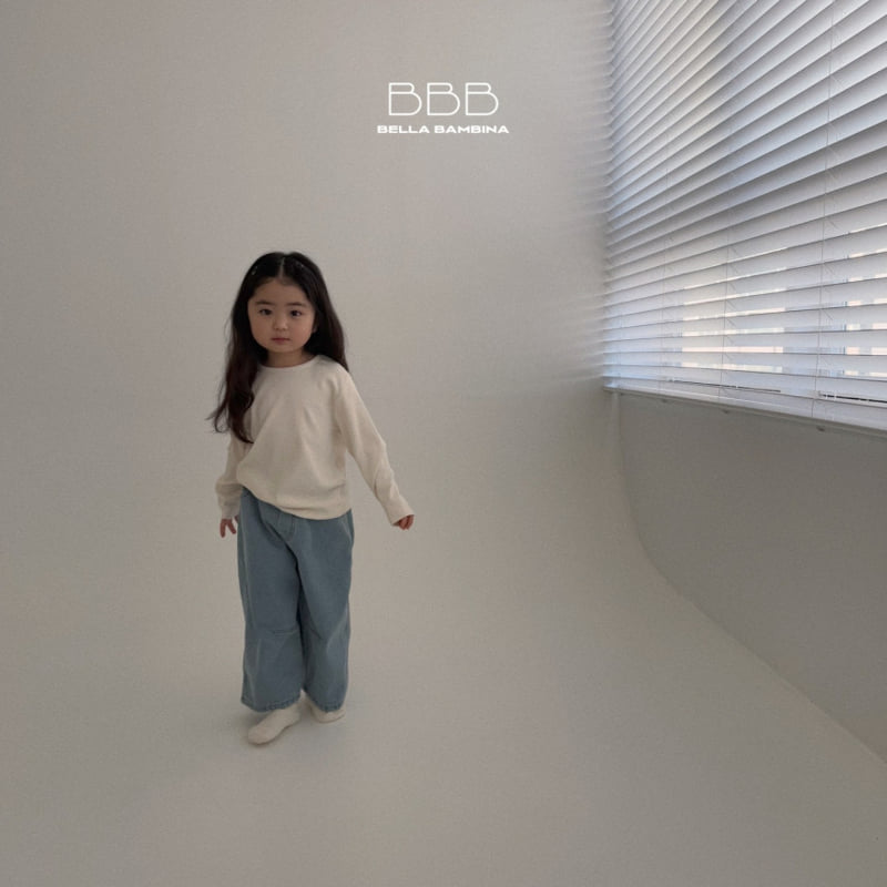 Bella Bambina - Korean Children Fashion - #discoveringself - Ribbed Basic Tee - 6