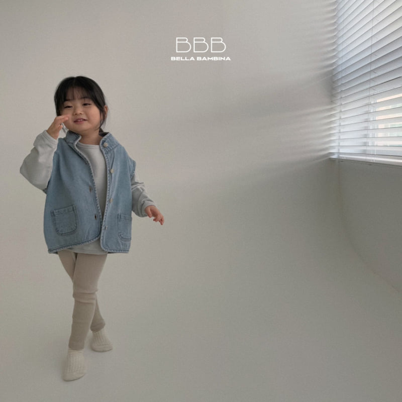 Bella Bambina - Korean Children Fashion - #kidsshorts - Lie Vest - 7