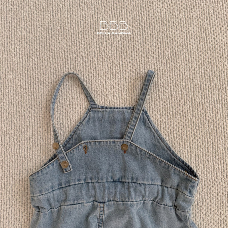 Bella Bambina - Korean Children Fashion - #littlefashionista - Miko Denim Suit - 8