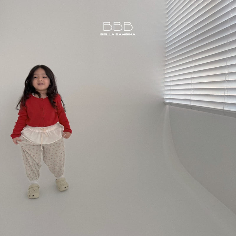 Bella Bambina - Korean Children Fashion - #prettylittlegirls - Flower Jogger Pants - 7