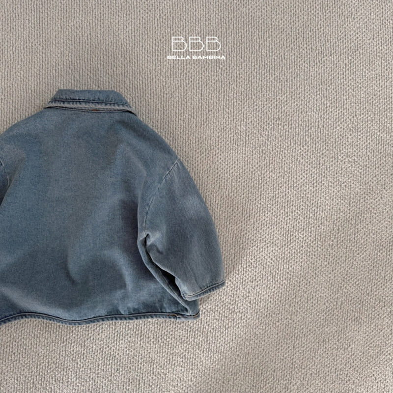 Bella Bambina - Korean Children Fashion - #todddlerfashion - Hane Denim Jacket - 12