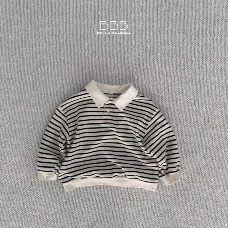 Bella Bambina - Korean Children Fashion - #toddlerclothing - Eden Collar Sweatshirts - 3