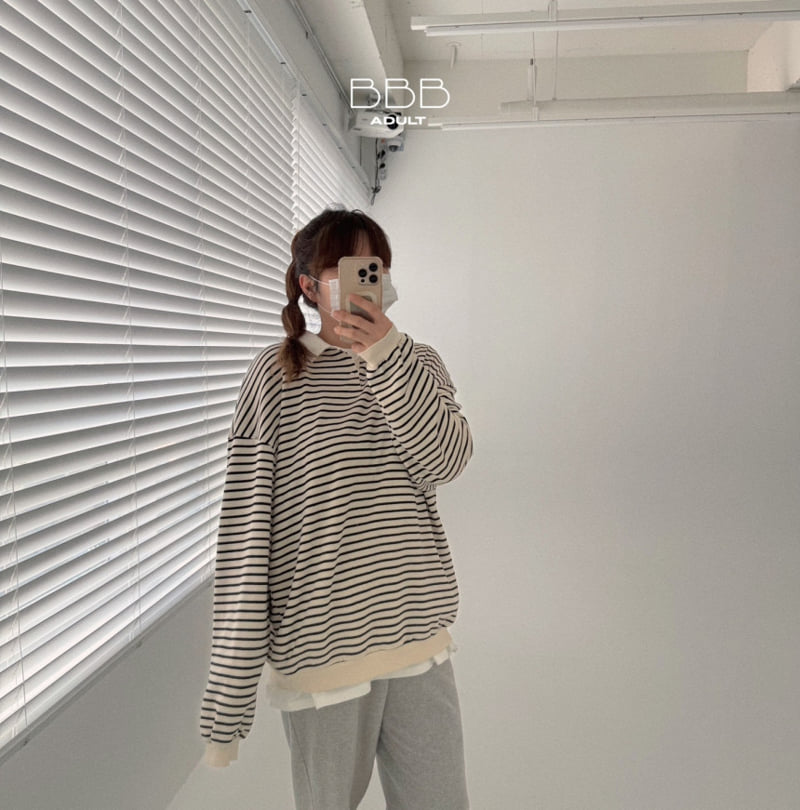 Bella Bambina - Korean Women Fashion - #momslook - Adult Eden Collar Sweatshirts - 12