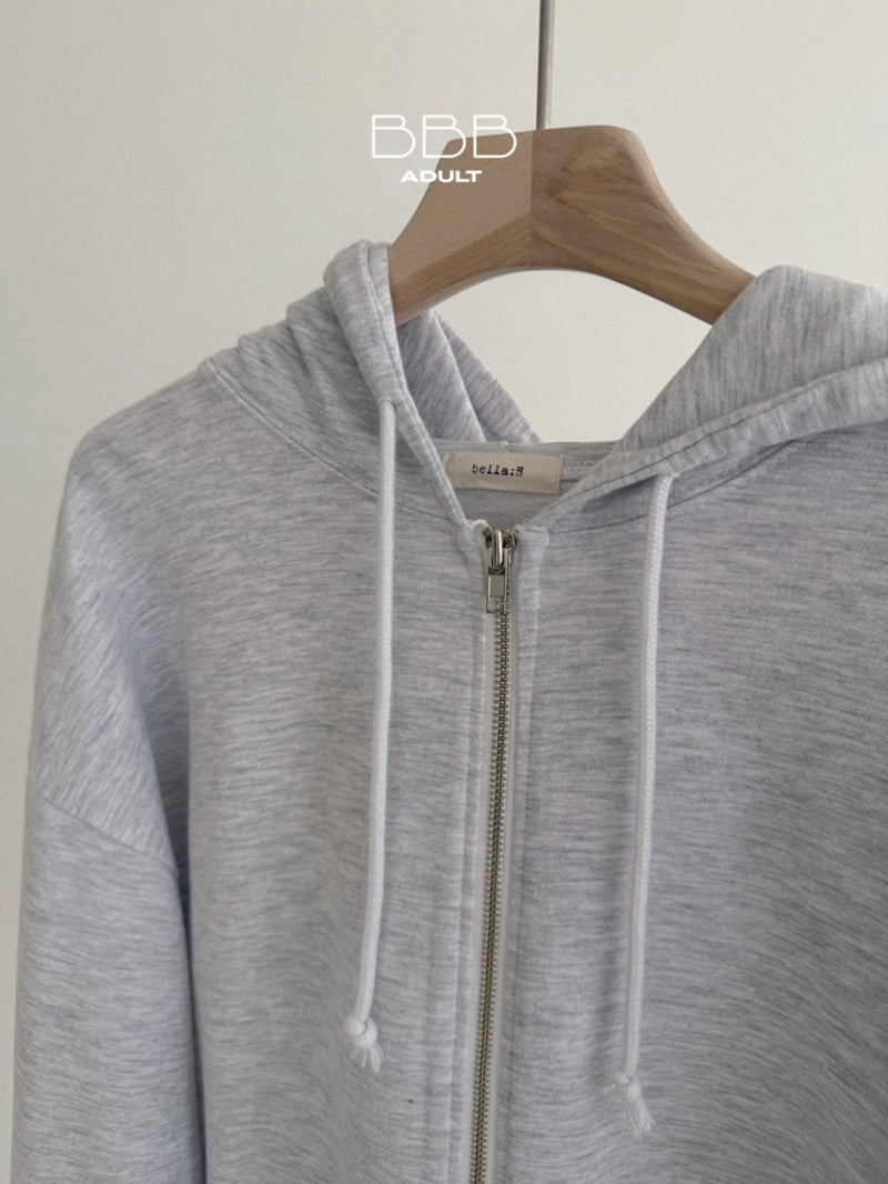 Bella Bambina - Korean Women Fashion - #momslook - Adult Heavy Hooded Zip-up Jacket - 8