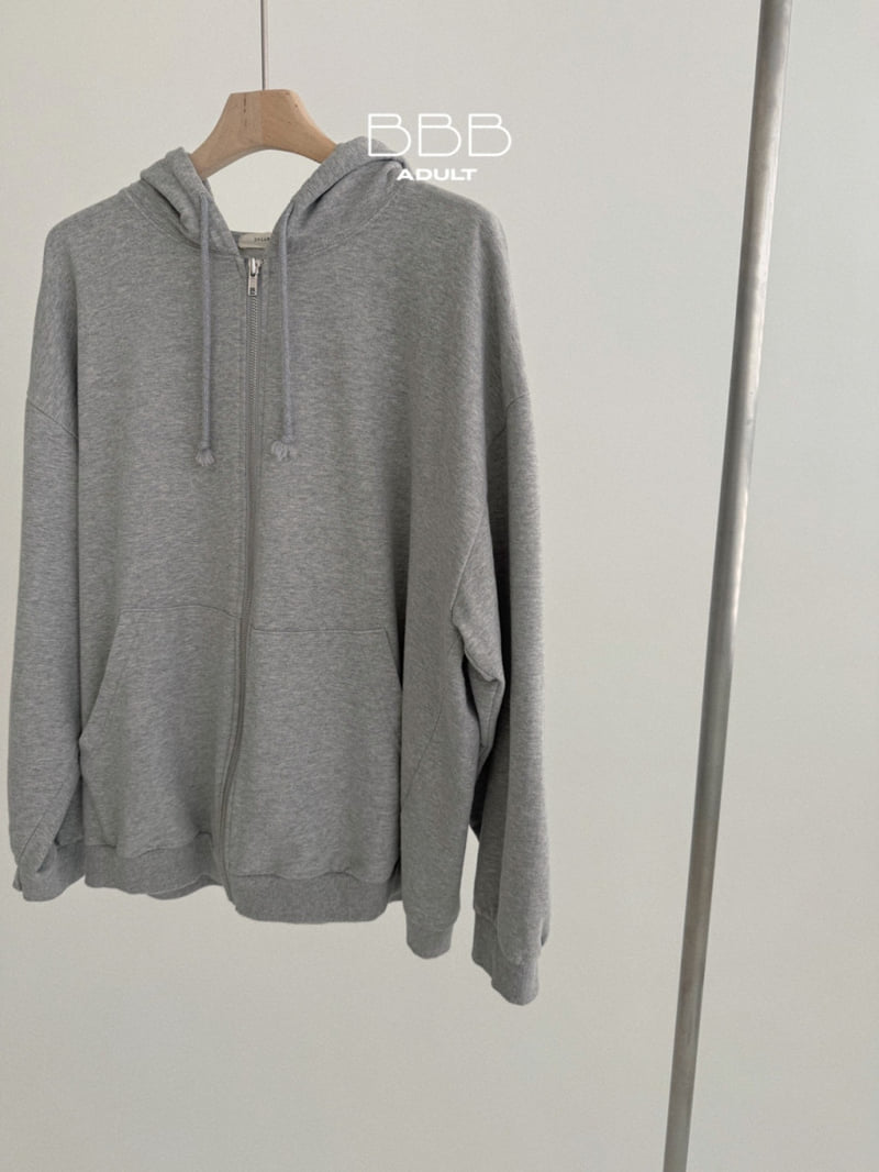 Bella Bambina - Korean Women Fashion - #womensfashion - Adult Heavy Hooded Zip-up Jacket - 3