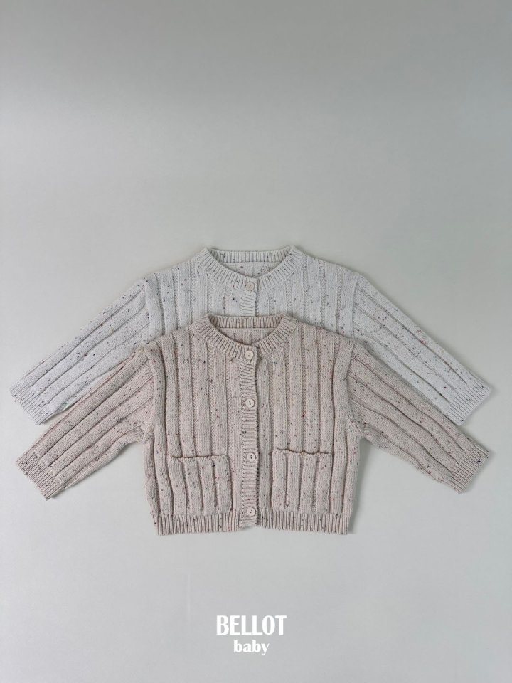 Bellot - Korean Baby Fashion - #babyboutique - Nep Ribbed Cardigan - 7