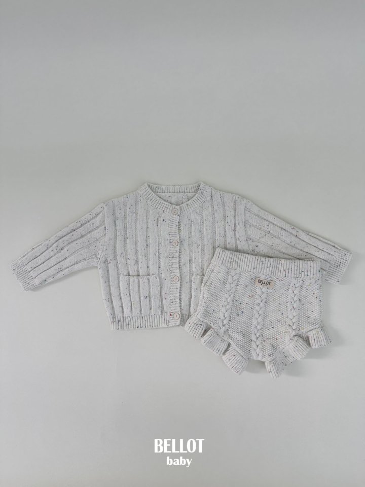 Bellot - Korean Baby Fashion - #babyfever - Nep Ribbed Cardigan - 11