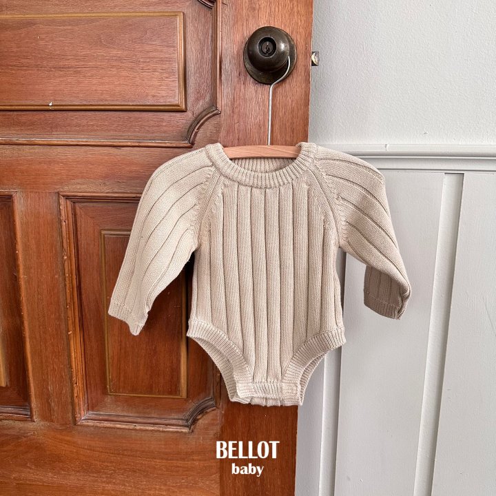 Bellot - Korean Baby Fashion - #babygirlfashion - Ribbed Suit - 11