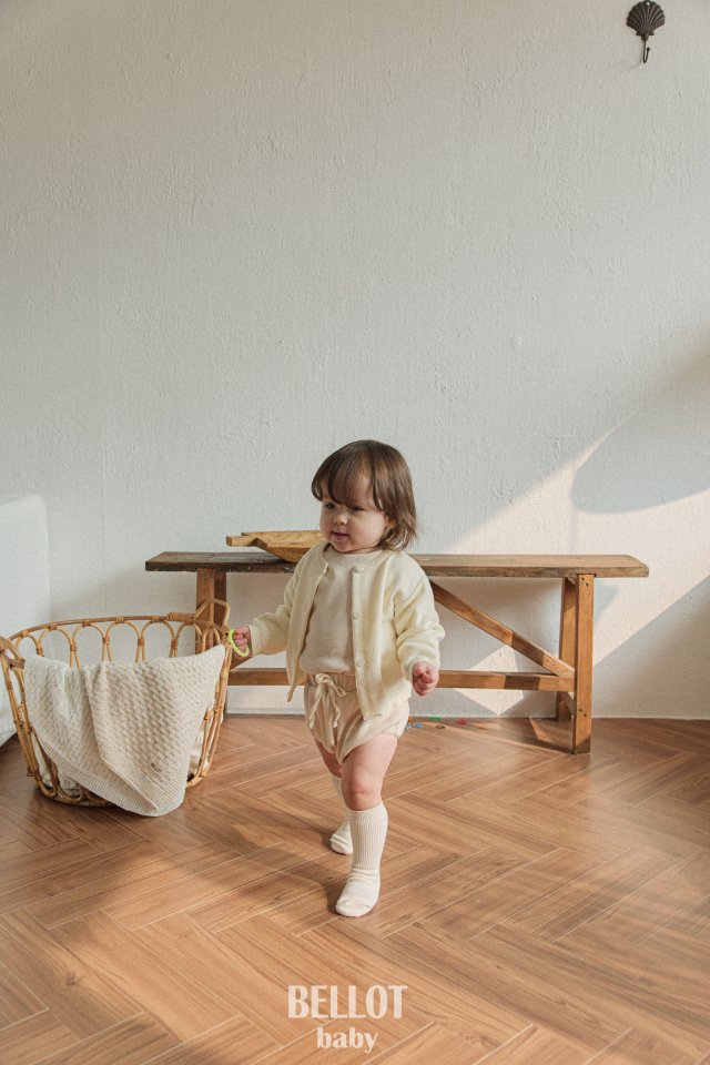 Bellot - Korean Baby Fashion - #babyoninstagram - Bebe Even Cardigan