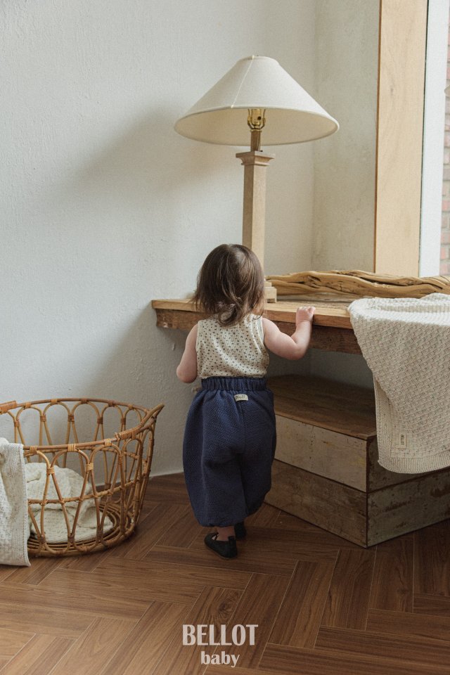 Bellot - Korean Baby Fashion - #babyoninstagram - Embo Pants - 4