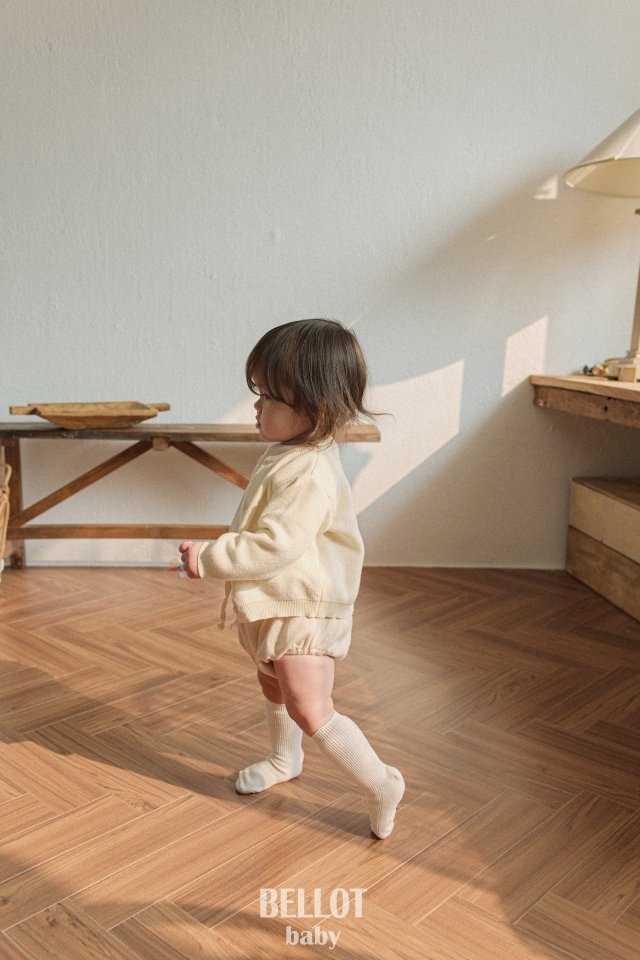 Bellot - Korean Baby Fashion - #babyoutfit - Bebe Even Cardigan - 3