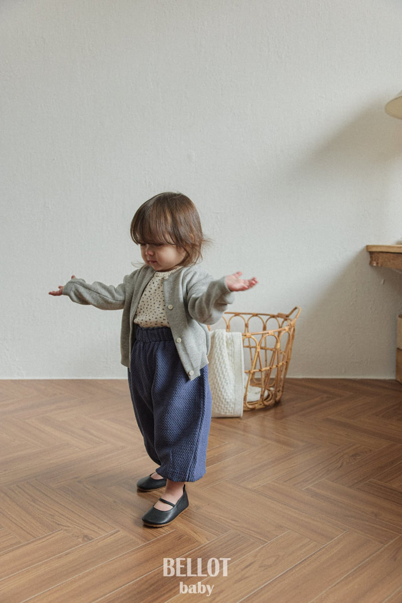 Bellot - Korean Baby Fashion - #babyoutfit - Bebe Even Cardigan - 4