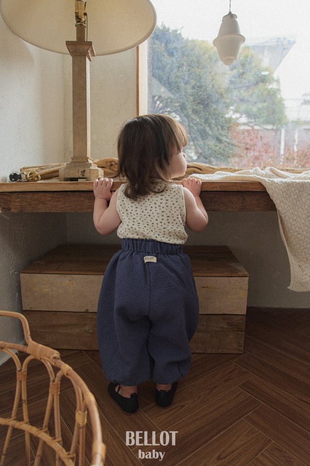 Bellot - Korean Baby Fashion - #babyoutfit - Embo Pants - 5