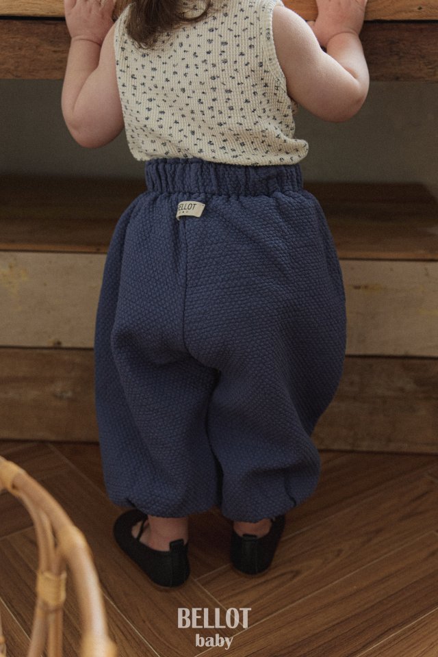 Bellot - Korean Baby Fashion - #babyoutfit - Embo Pants - 6