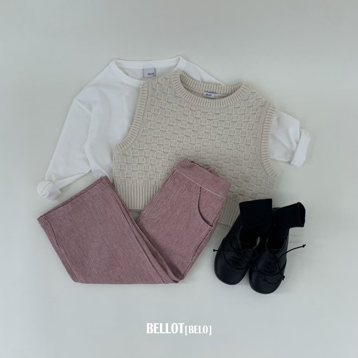 Bellot - Korean Children Fashion - #Kfashion4kids - Square Vest - 6