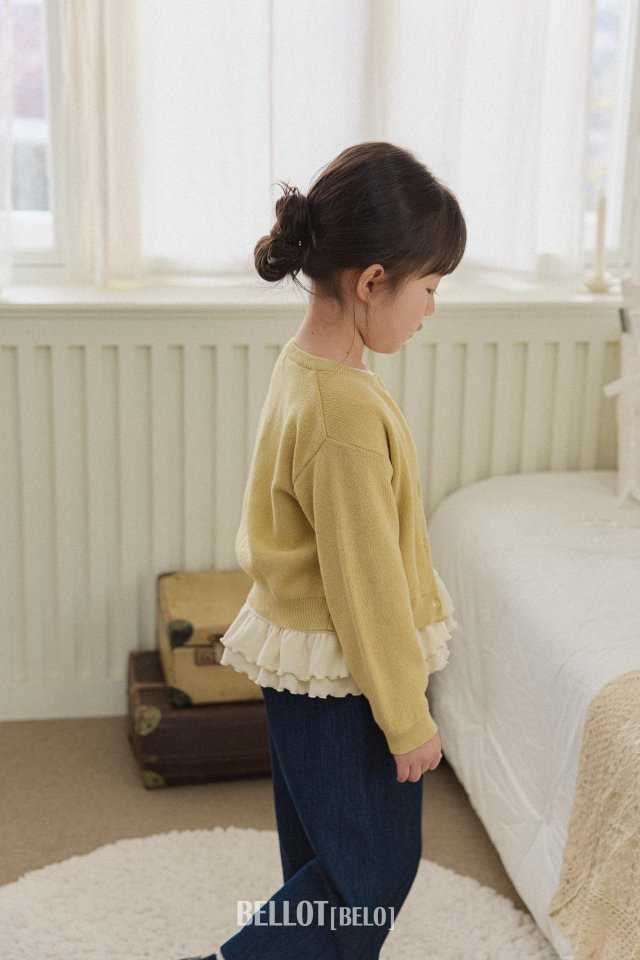 Bellot - Korean Children Fashion - #designkidswear - Lace Denim Pants - 11
