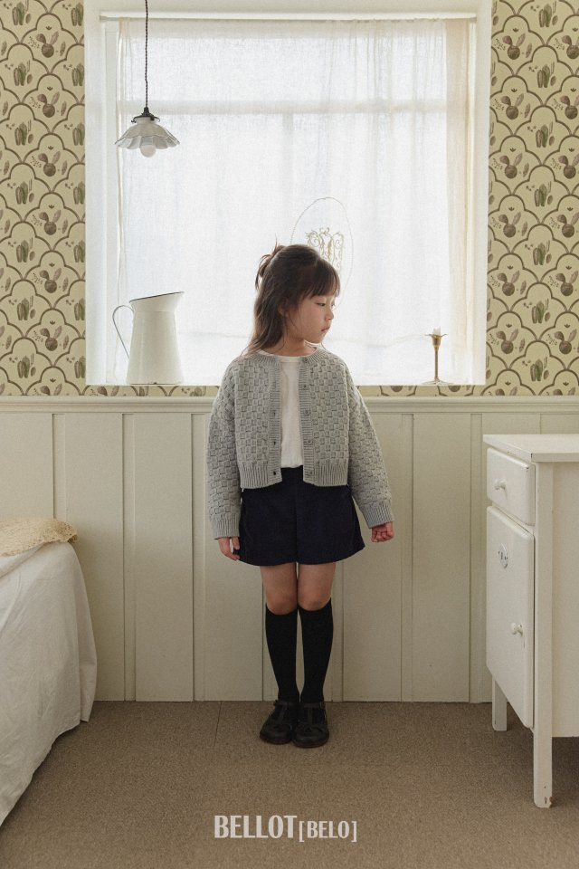 Bellot - Korean Children Fashion - #discoveringself - Square Cardigan - 10