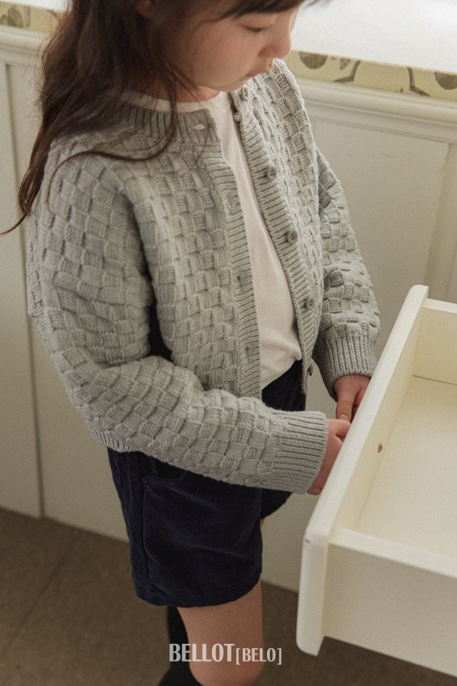 Bellot - Korean Children Fashion - #fashionkids - Square Cardigan - 11