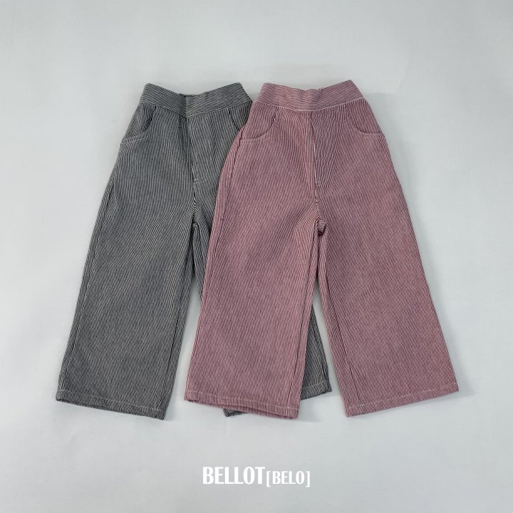 Bellot - Korean Children Fashion - #fashionkids - Striped Pants
