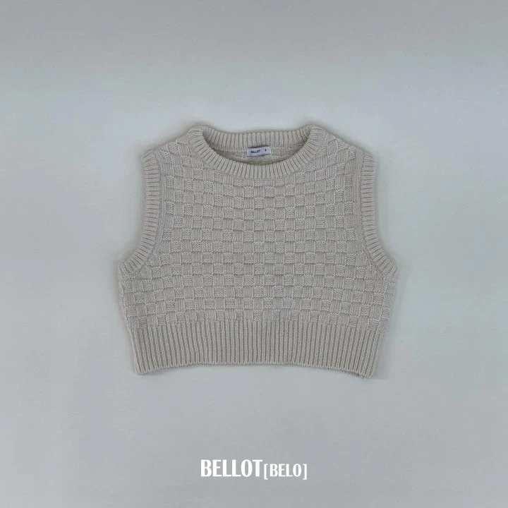 Bellot - Korean Children Fashion - #kidsshorts - Square Vest - 3