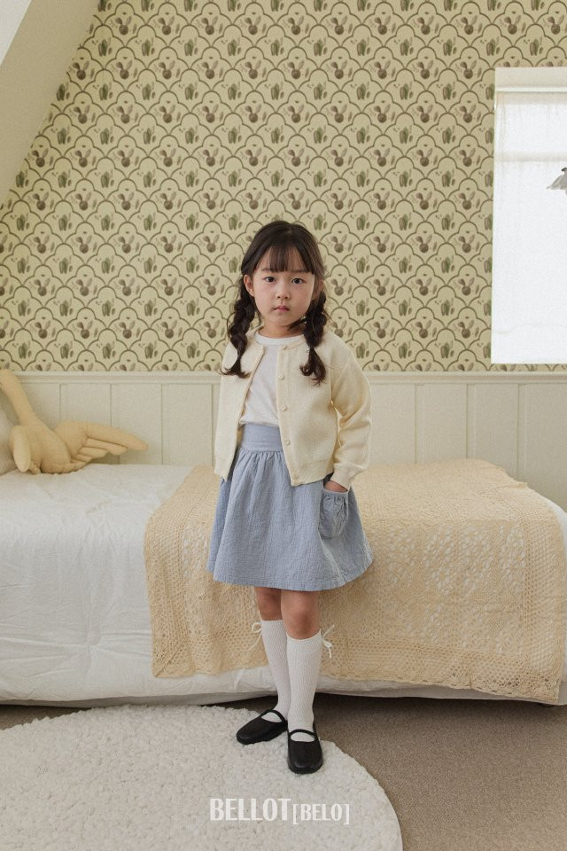 Bellot - Korean Children Fashion - #kidsstore - Melona Pocket Skirt - 10