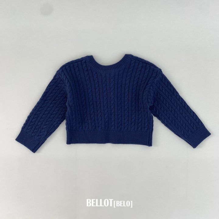 Bellot - Korean Children Fashion - #kidsshorts - Sherbet Ribbon Knit - 4