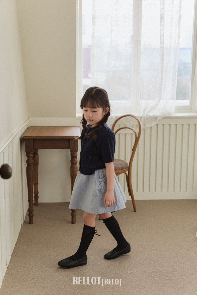 Bellot - Korean Children Fashion - #kidzfashiontrend - Melona Pocket Skirt - 11