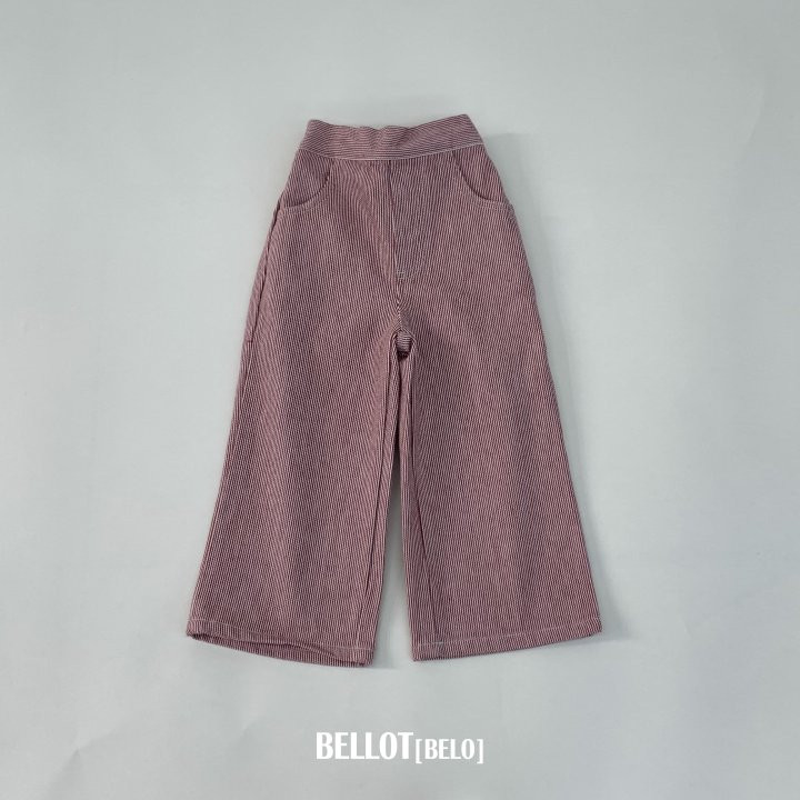 Bellot - Korean Children Fashion - #littlefashionista - Striped Pants - 6