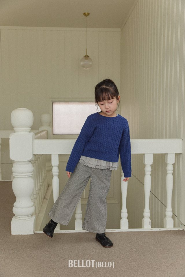 Bellot - Korean Children Fashion - #magicofchildhood - Sherbet Ribbon Knit - 8