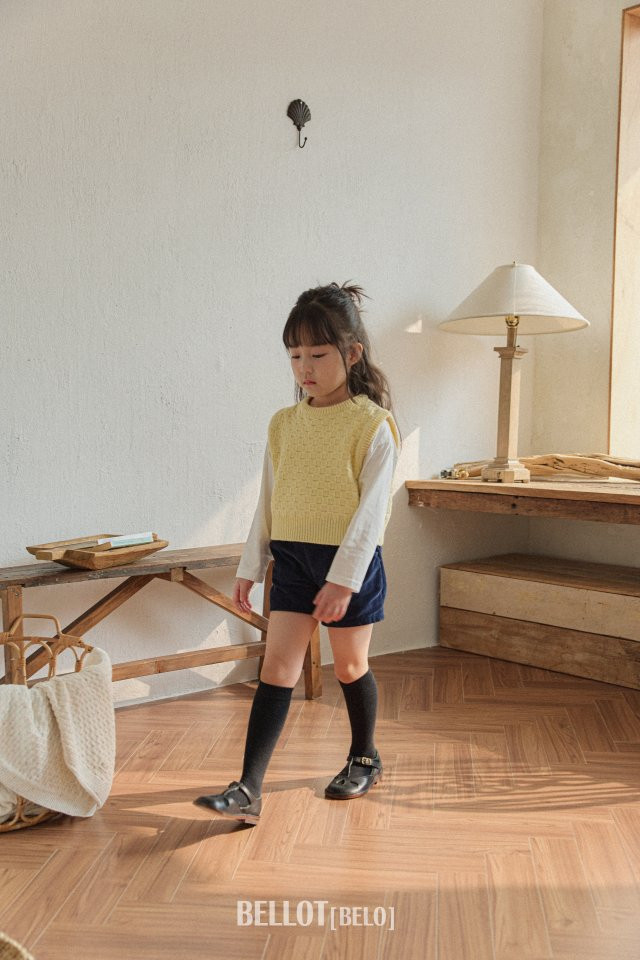 Bellot - Korean Children Fashion - #minifashionista - Square Vest - 9