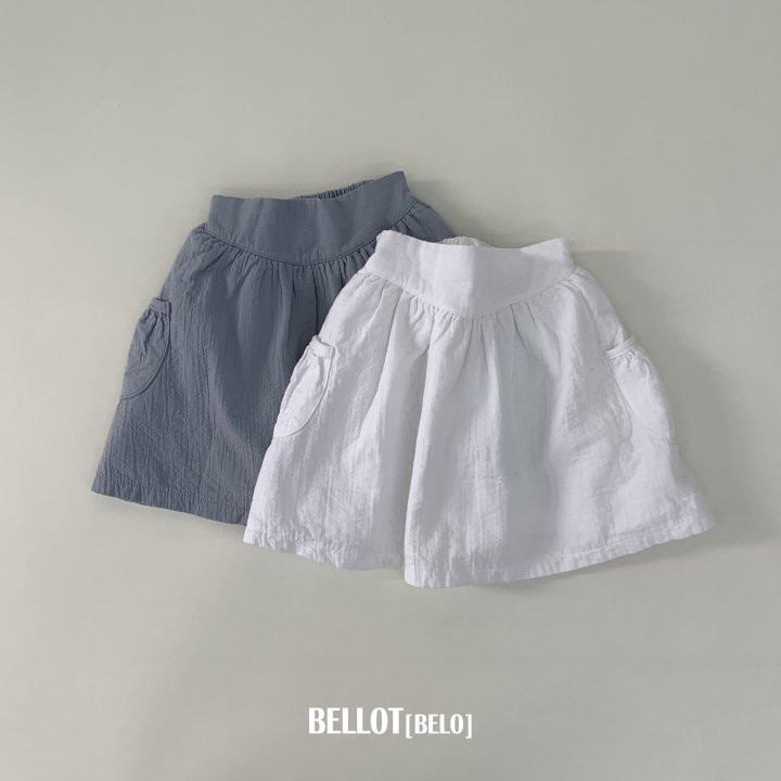 Bellot - Korean Children Fashion - #minifashionista - Melona Pocket Skirt