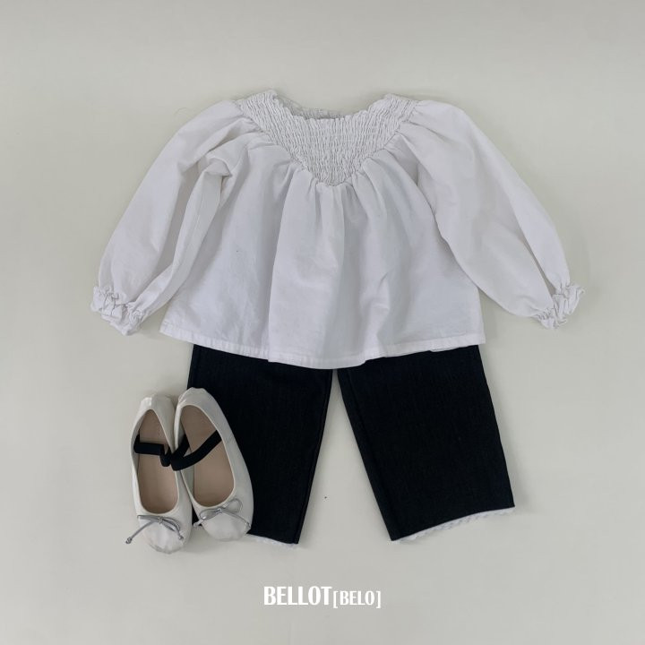 Bellot - Korean Children Fashion - #prettylittlegirls - Lace Denim Pants - 7