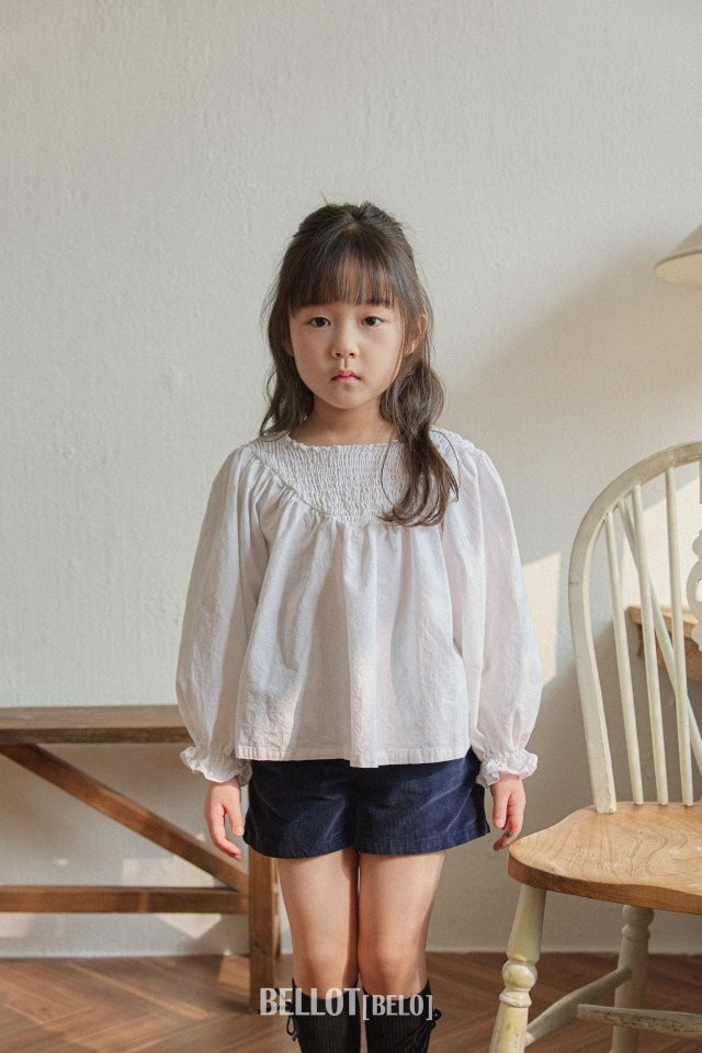 Bellot - Korean Children Fashion - #todddlerfashion - Smoke Blouse - 12