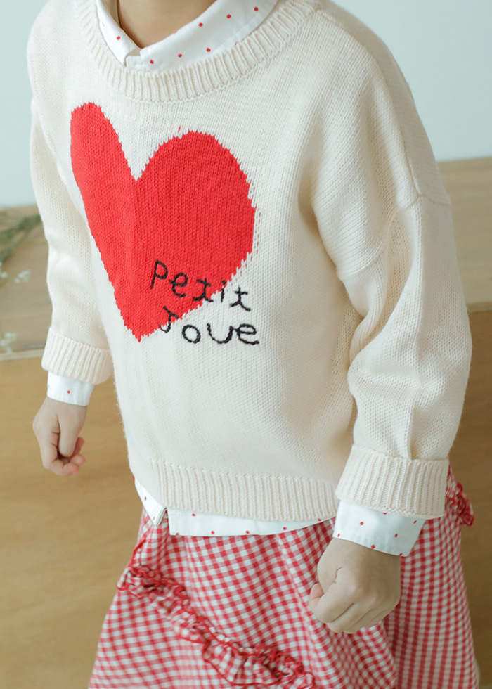 Bien A Bien - Korean Children Fashion - #Kfashion4kids - Joue Knit Pullover - 2