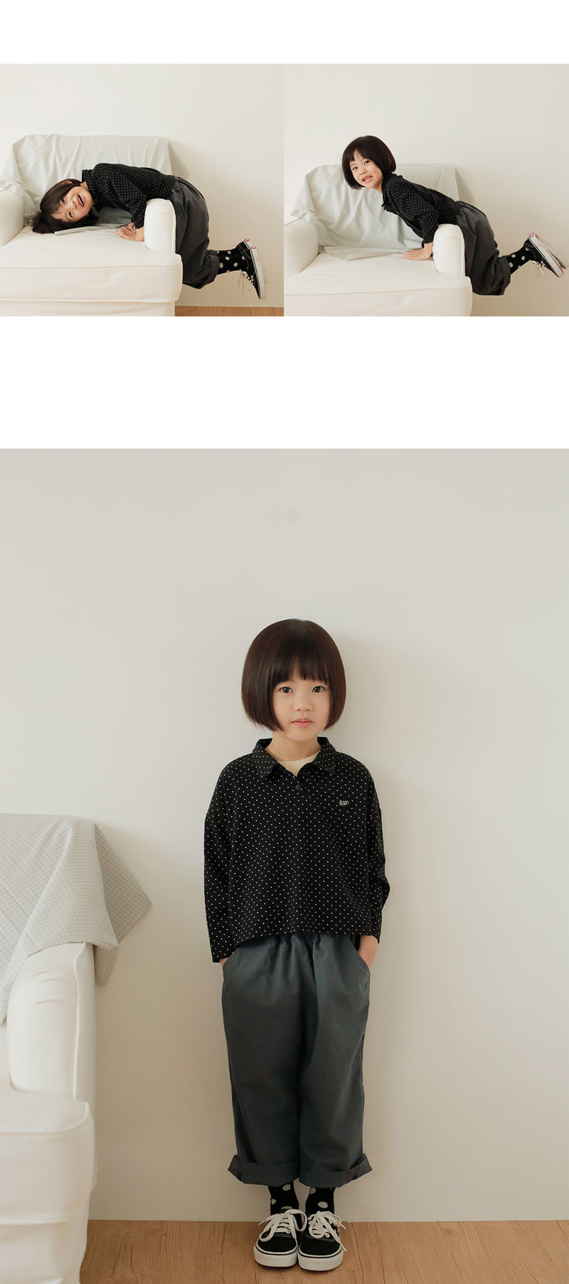 Bien A Bien - Korean Children Fashion - #Kfashion4kids - Molde Collar Tee - 5