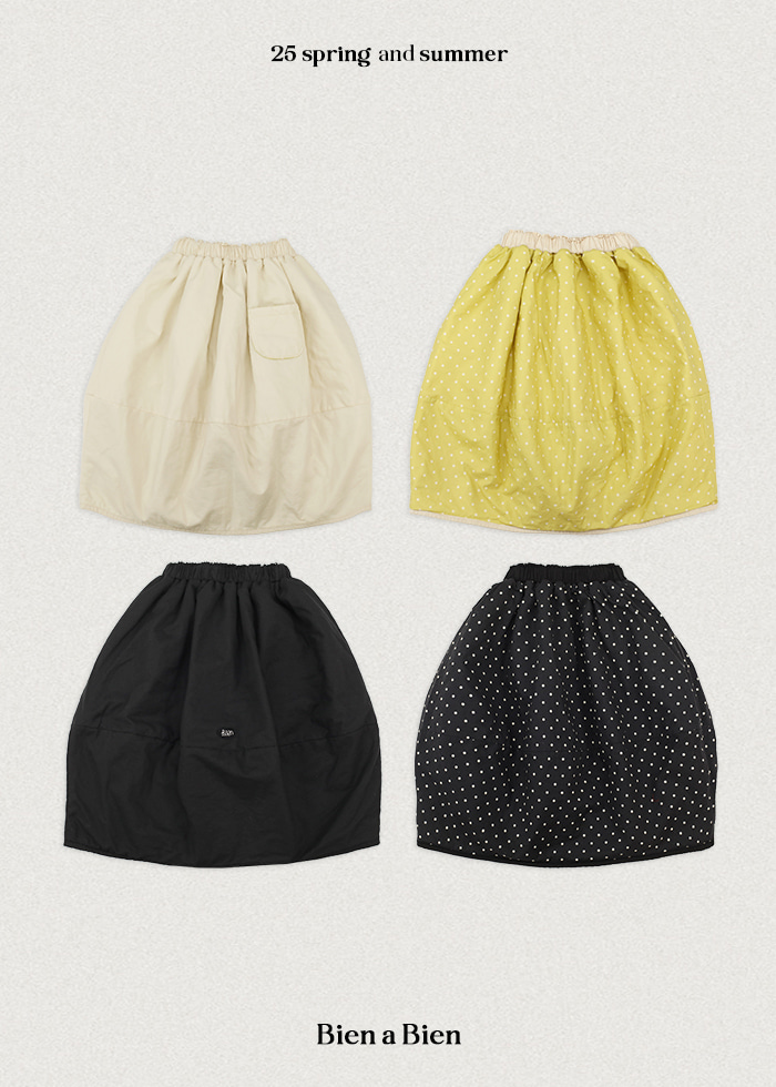 Bien A Bien - Korean Children Fashion - #designkidswear - Dublin Reversible Skirt - 2