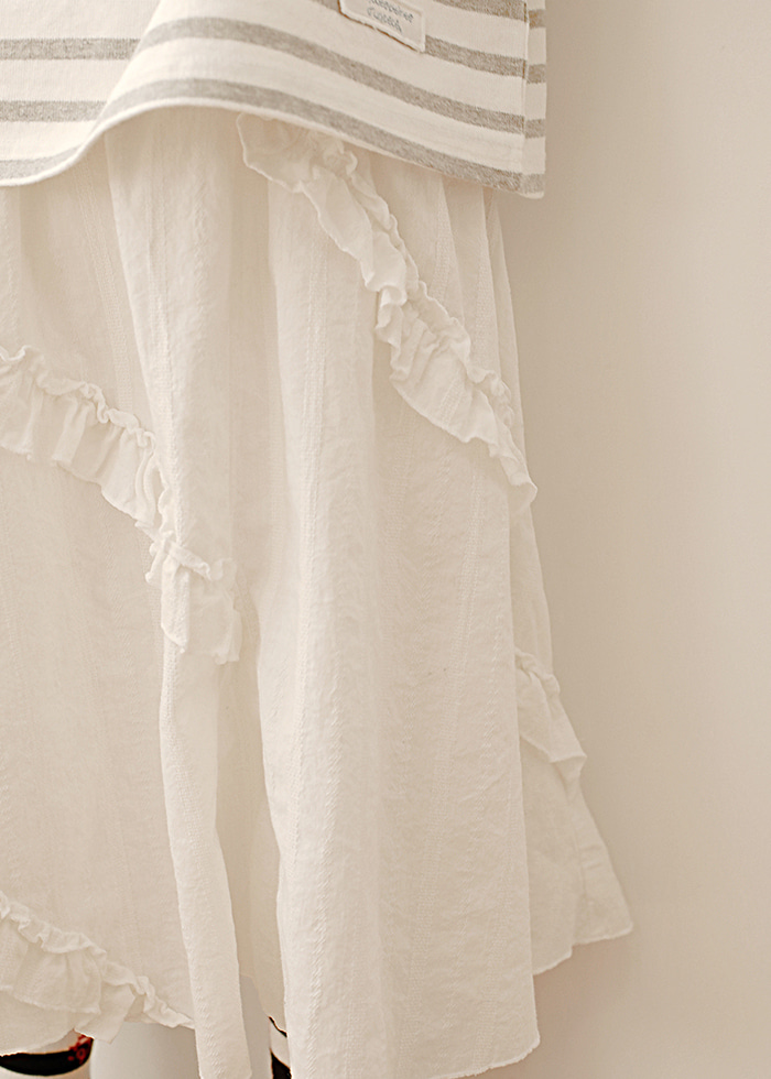 Bien A Bien - Korean Children Fashion - #discoveringself - Marie Frill Skirt - 2