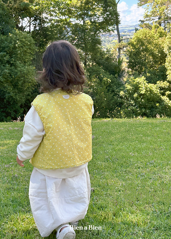 Bien A Bien - Korean Children Fashion - #minifashionista - Ronde Reversible Vest - 2