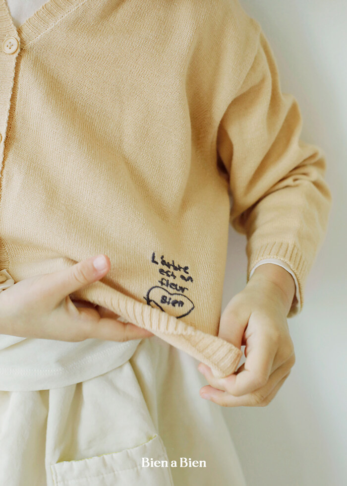 Bien A Bien - Korean Children Fashion - #prettylittlegirls - Reuben Knit Cardigan - 5