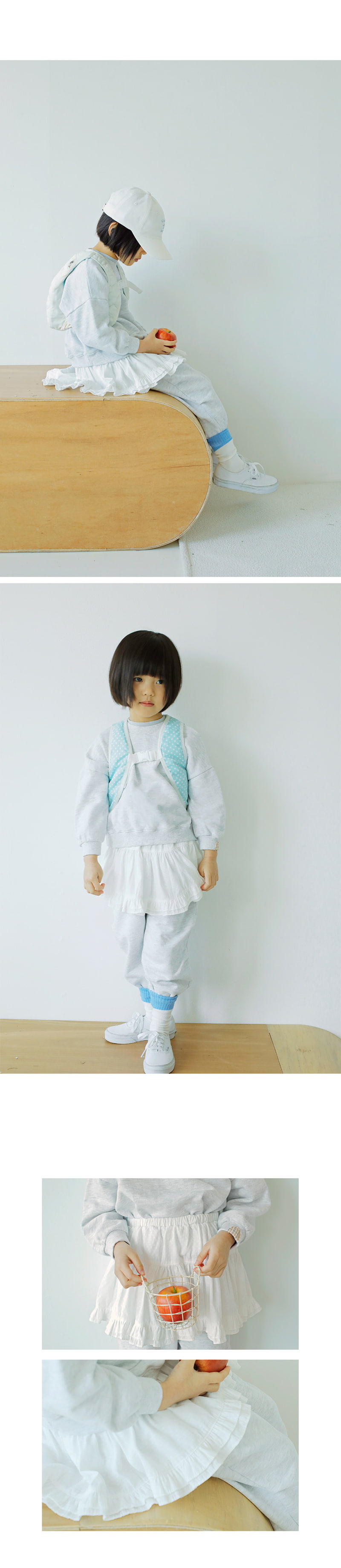 Bien A Bien - Korean Children Fashion - #minifashionista - Avibel Cancan Skirt - 4