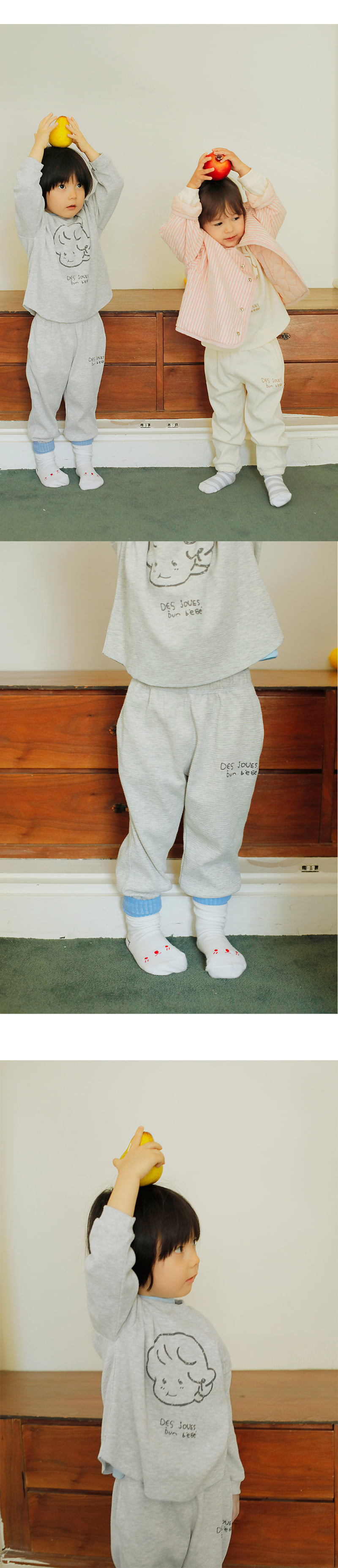 Bien A Bien - Korean Children Fashion - #prettylittlegirls - Hennings Jogger Pants - 5
