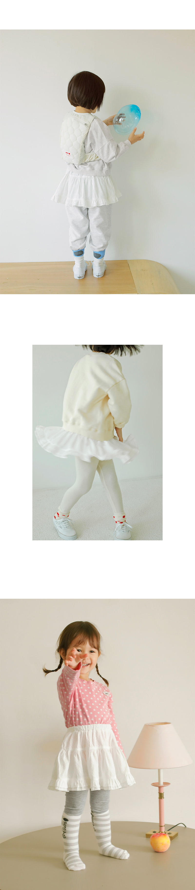 Bien A Bien - Korean Children Fashion - #todddlerfashion - Avibel Cancan Skirt - 5