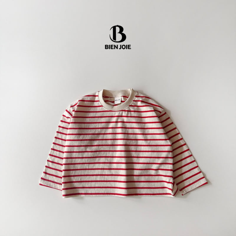 Bien Joie - Korean Children Fashion - #Kfashion4kids - Bay Stripe Tee - 2