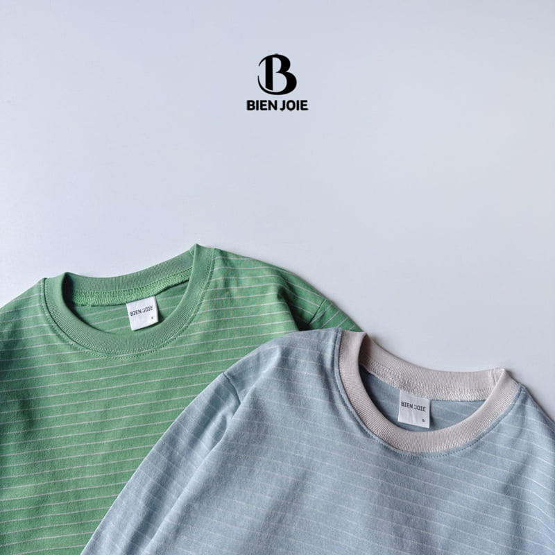 Bien Joie - Korean Children Fashion - #childofig - Mali Stripe Tee - 6