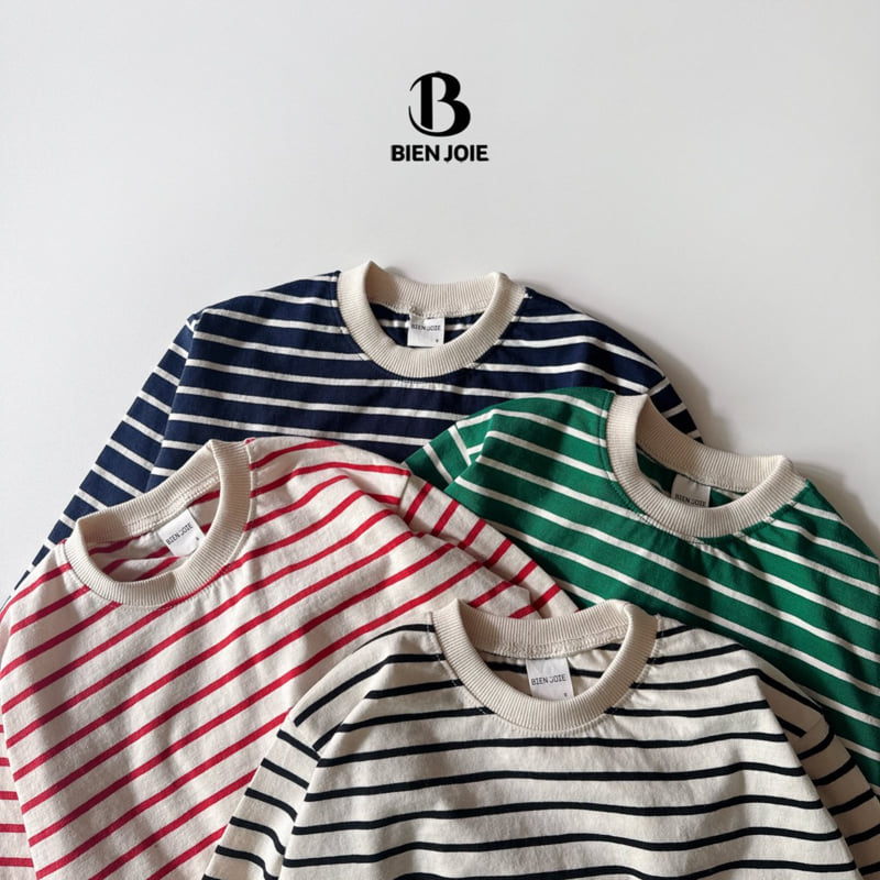Bien Joie - Korean Children Fashion - #childofig - Bay Stripe Tee - 8