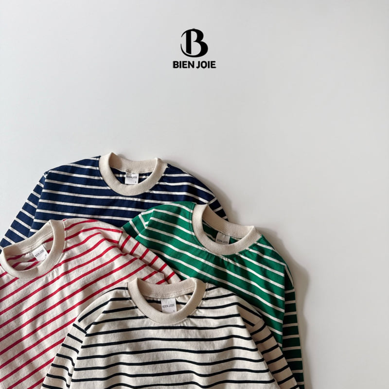 Bien Joie - Korean Children Fashion - #childrensboutique - Bay Stripe Tee - 9
