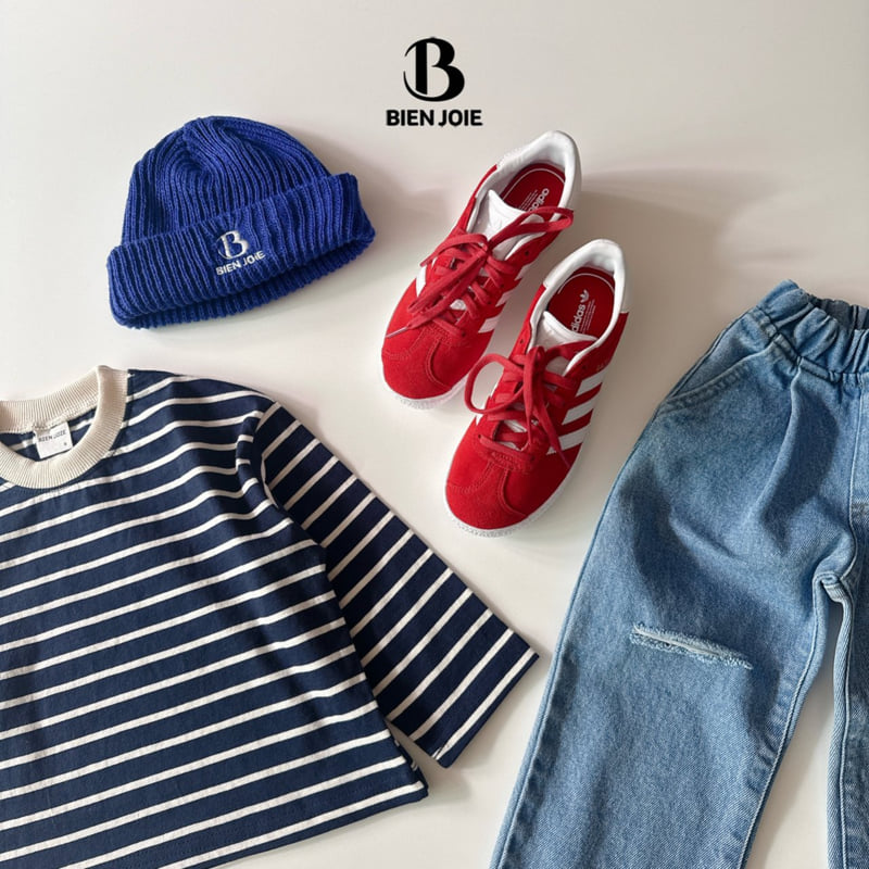 Bien Joie - Korean Children Fashion - #fashionkids - Bay Stripe Tee - 12